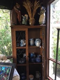 Salt glazed pitchers 