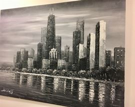 Large Chicago Oil