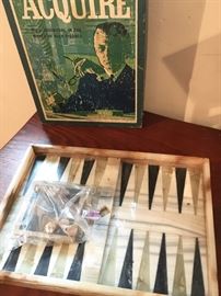 Acquire & marble backgammon