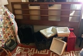 Mid century full head board