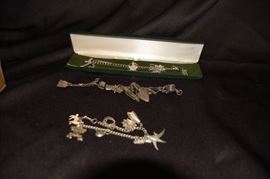 Sterling Charm Bracelets - Victorian 