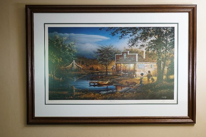 Terry Redlin signed limited edition print-"Summertime"