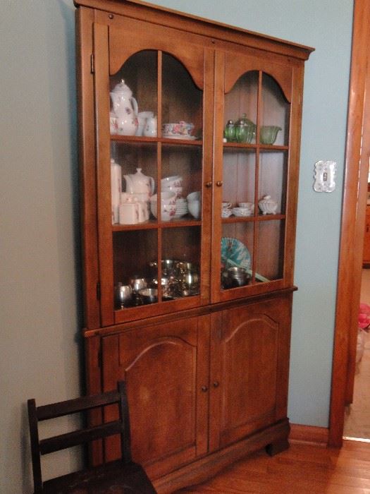 Such a lovely Corner Cabinet.  