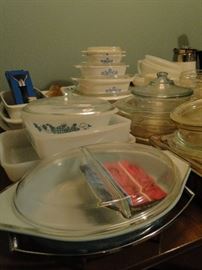 Vintage Pyrex and Corning Ware