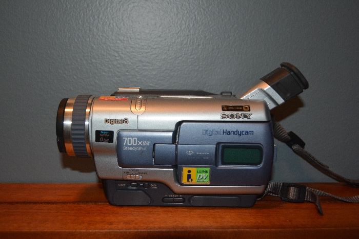 Sony Handicam Video Camera.