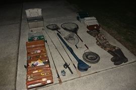 A great assortment of fishing equipment!