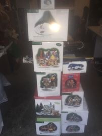 Dept. 56 collectibles. Many are rare.