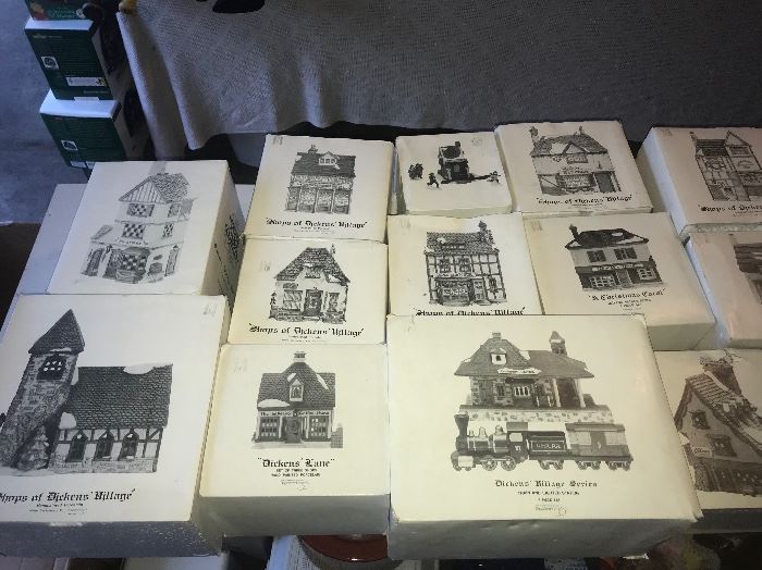 More Dickens' Village Collection.