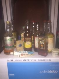 Antique tonic bottles