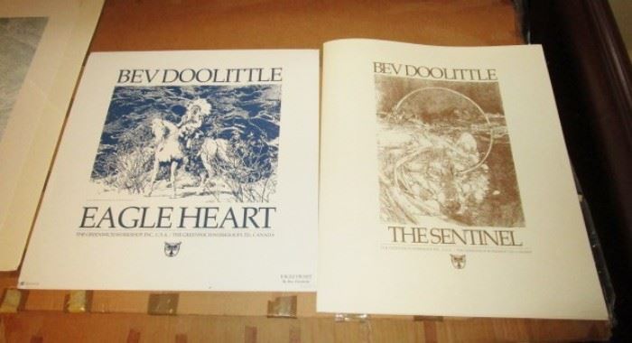 Several Bed Doolittle signed prints!