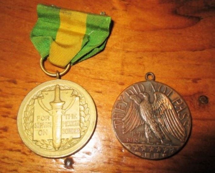 WWI medals