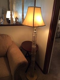 Crystal floor lamp - unique 
