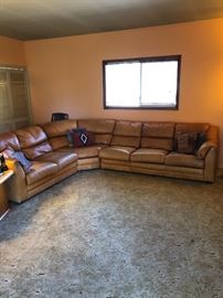 Huge corner couch