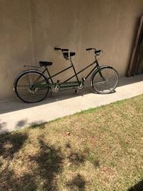 Schwinn tandem bicycle built for two