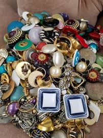 Costume Jewelry Earrings
$3.00 each pile