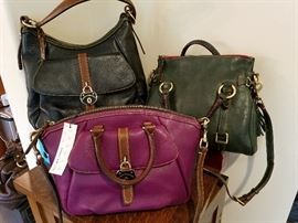 New Dooney & Bourke Purses
More available than pictures show
Grape Dooney Sold