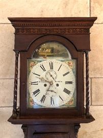 P. GARDEN, BRECHIN ANTIQUE CLOCK.