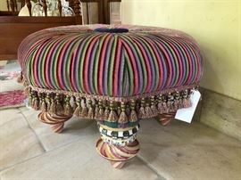 MACKENZIE-CHILDS OTTOMAN