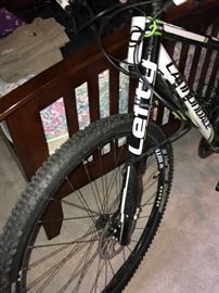 Cannondale “Lefty” Mountain Racing Bicycle.  WTB Tires. 
