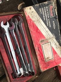 Snap On Extra Long Combination Wrench Set 
