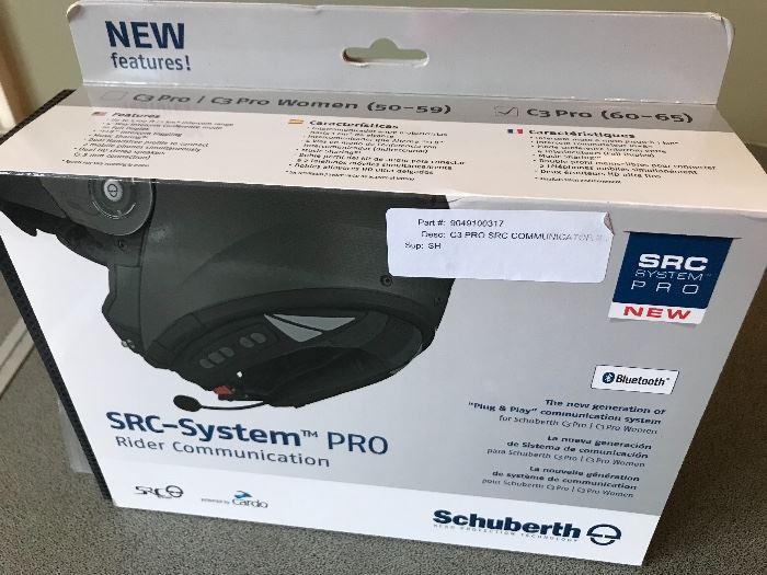 Schuberth Technology- SRC System Pro Rider Communication. C3 Pro (60-65)