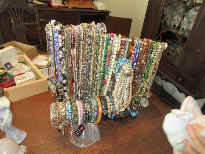 Lots and lots of jewelry