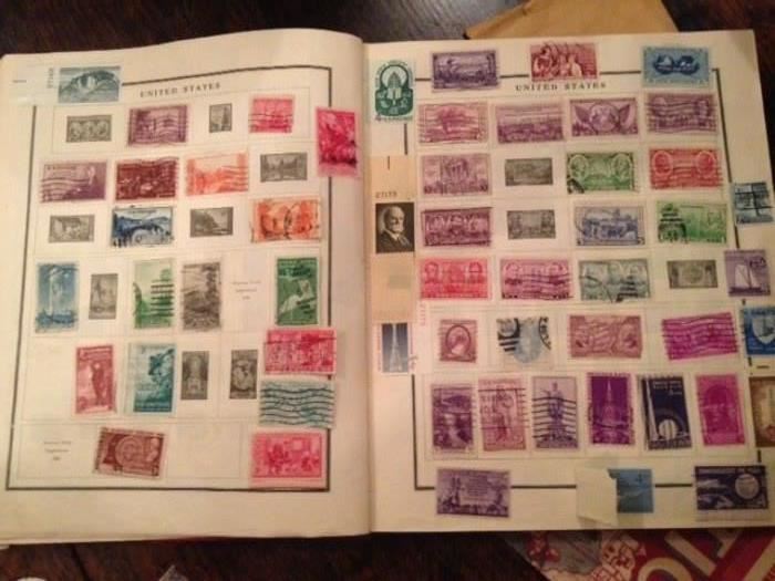 Lots of cool rare stamps.  We will be taking bids on this collection