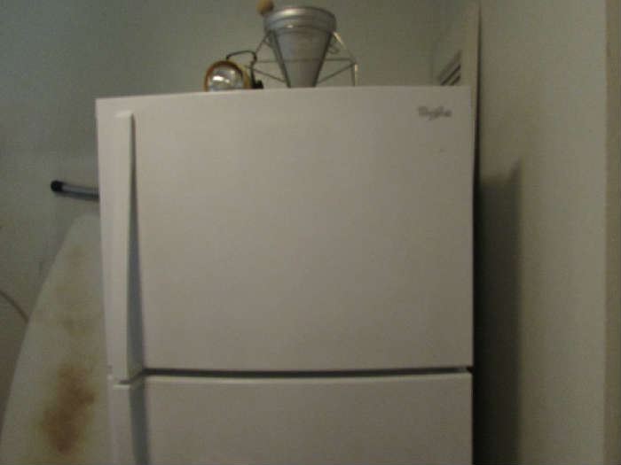 Refrigerator in utility room