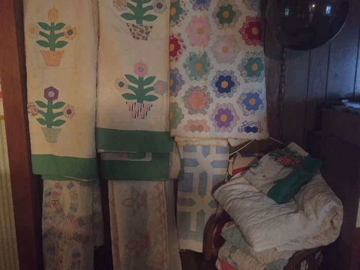 Handmade quilts