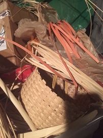 Basket weaving materials