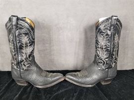 Tony Lama Size 8 EE Men's Cowboy Western Boots