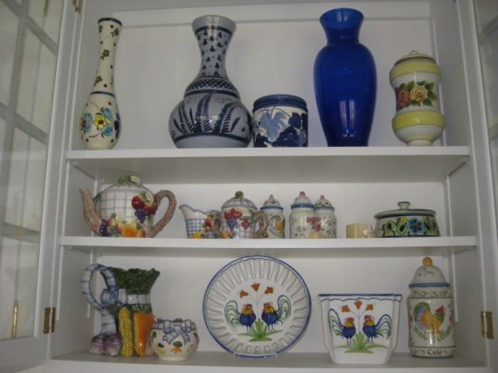 Ceramic and pottery items