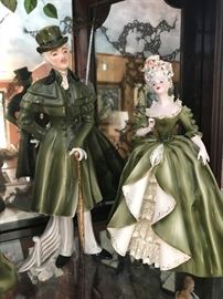 Florence Ceramics Prima Donna Figurine Pair