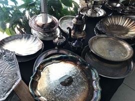 Lots of Silver plate
