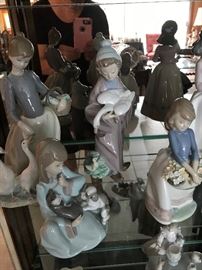 LLadro Pacing the Ducks, Follow Us, May Flowers