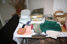 Shower curtains and sheets