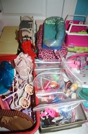 Doll toys.  Note the wheelchair