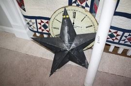 Large metal star