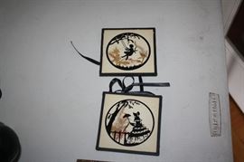 Great small antique silhouettes