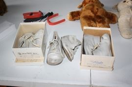 Vintage baby shoes