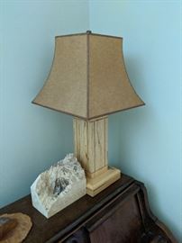 Nice wood lamp