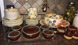 Lots of housewares, china, dinnerware etc. 