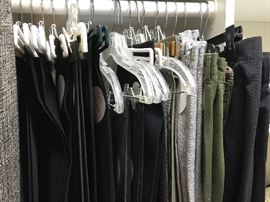 Lots and Lots of MENS dress clothes.  Pants mostly 38-40 and jackets 44-48. 