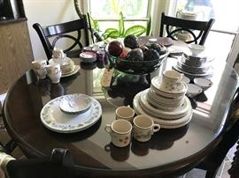 Lots of china from Rosenthal and Wedgwood
