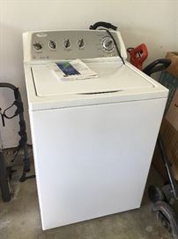 Whirlpool washer never used