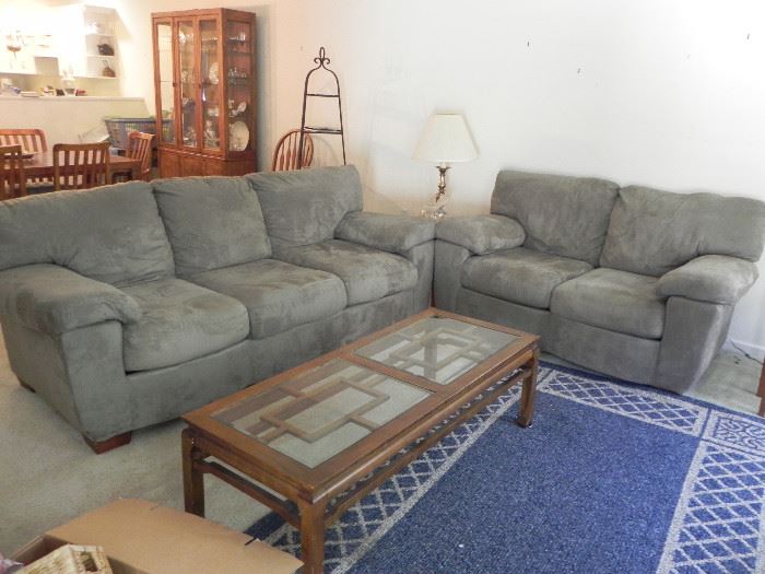 Available for  immediate purchase. Sofa and Loveseat $350.00