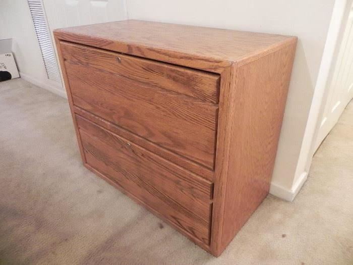 Oak File cabinet