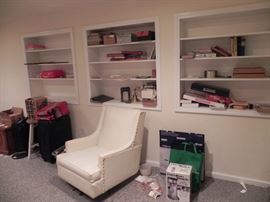 Mid Century modern rocking swivel sofa chair !