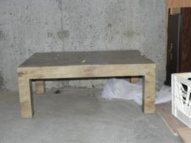 Classic 70s Coffee table and end table !