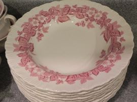 Vintage Bramble Wedgewood china set of 12.  Only $175.00